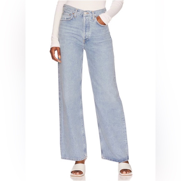 Agolde Pants - Agolde Flawed Low Slung Baggy Jeans